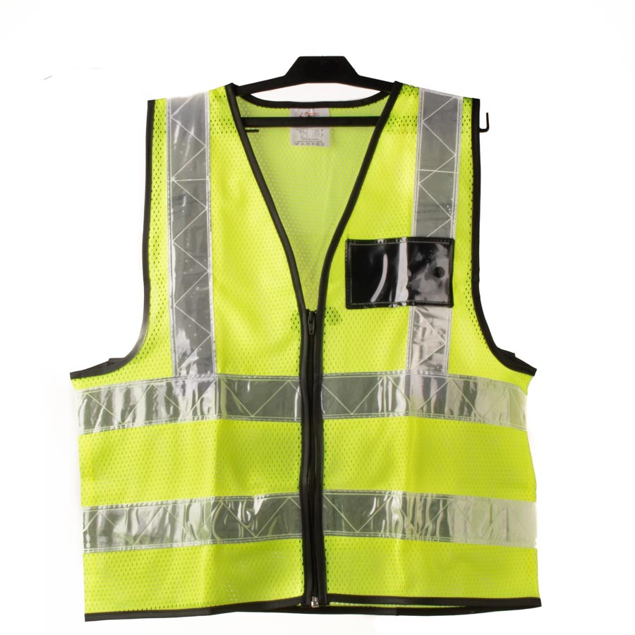 Lime Mesh Reflective Vest FTS Safety